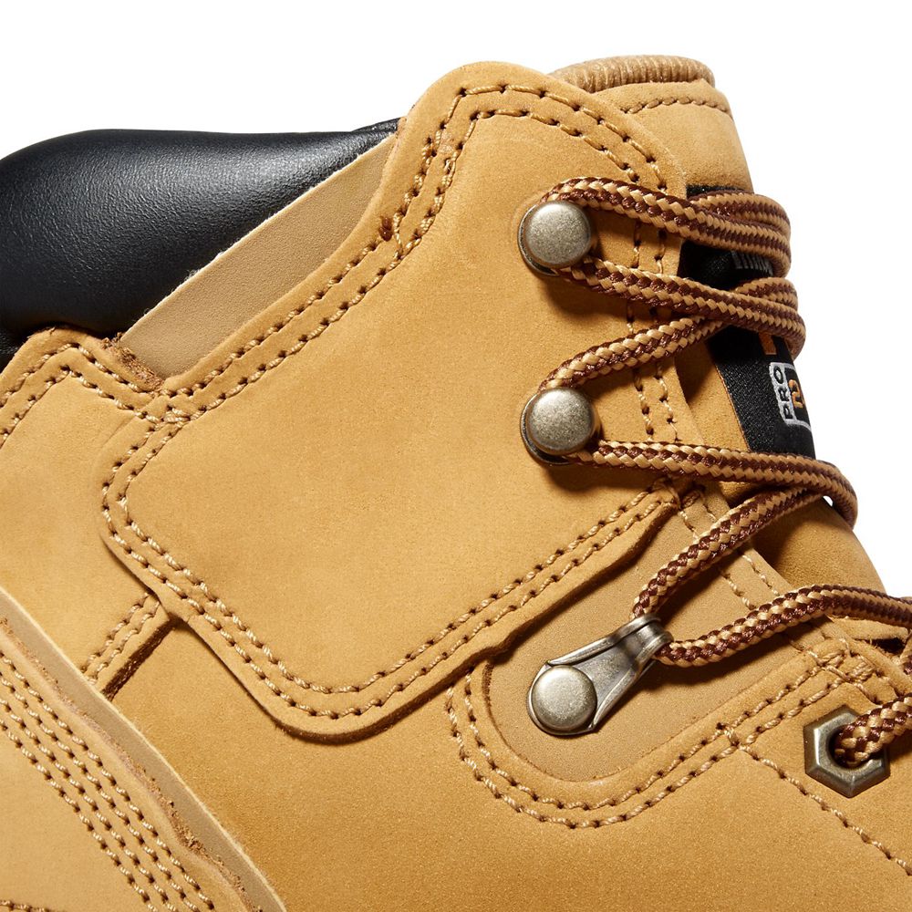 Bocanci De Muncă Timberland Barbati Maro - Pro® Pit Boss 6\" Soft Toe - Romania - CHGNYS701